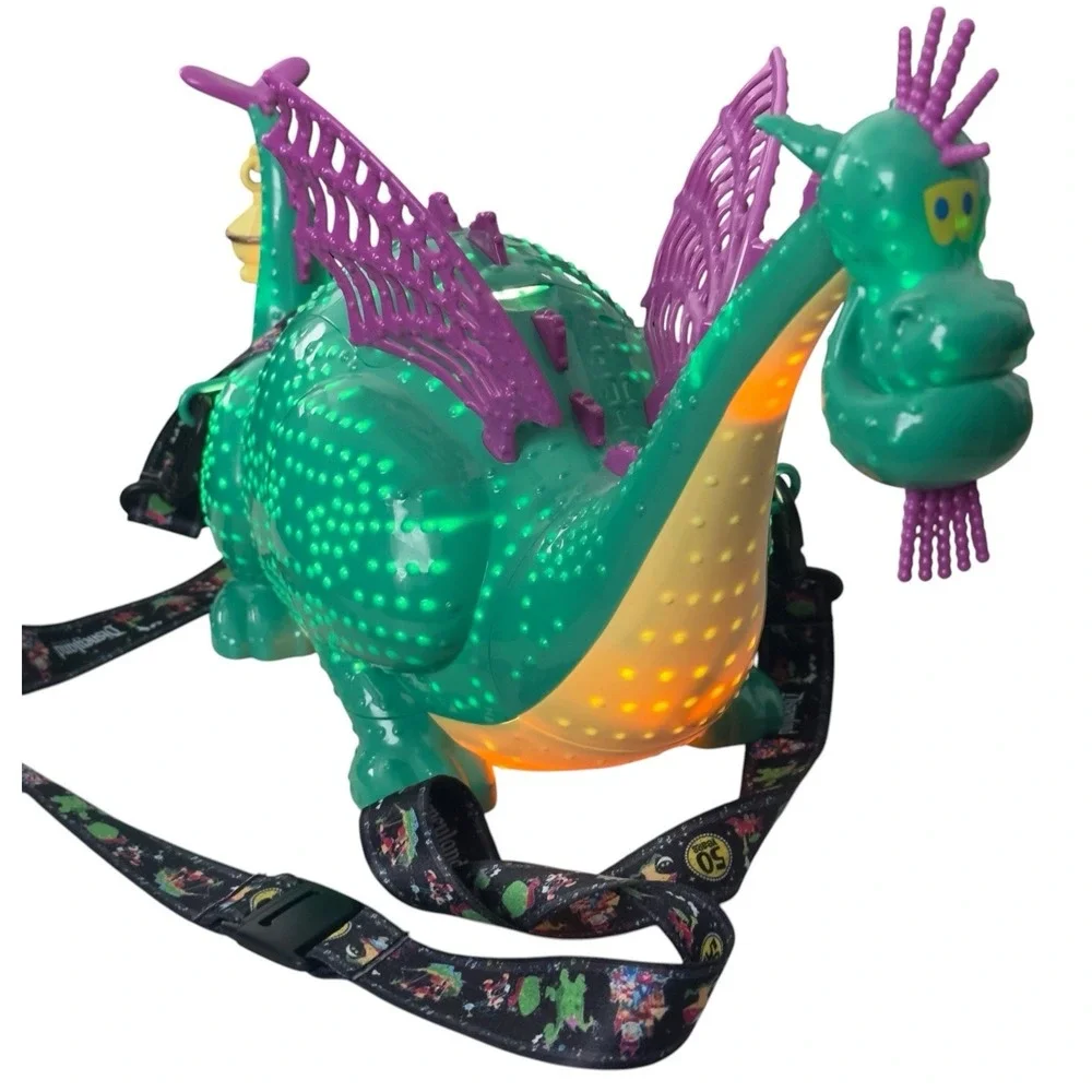 Disney Main Street Electrical Parade 50th Elliott Dragon Light Up Popcorn Bucket